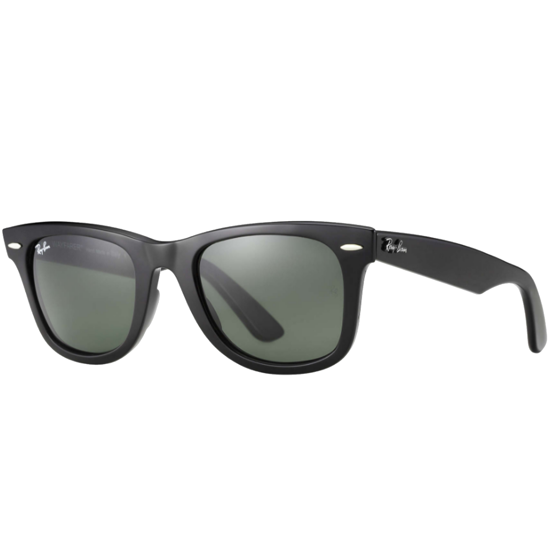 RAYBAN - CLASSIC WAYFARER | Black w/ Green
