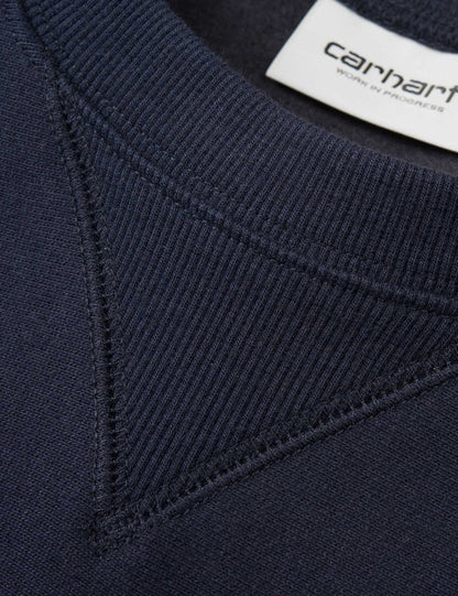 Carhartt-WIP American Script Sweatshirt - Blue