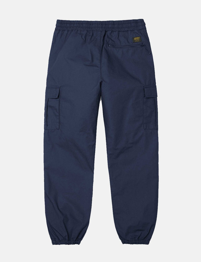 Carhartt-WIP Cargo Jogger Pants (Ripstop) - Blue Rinsed