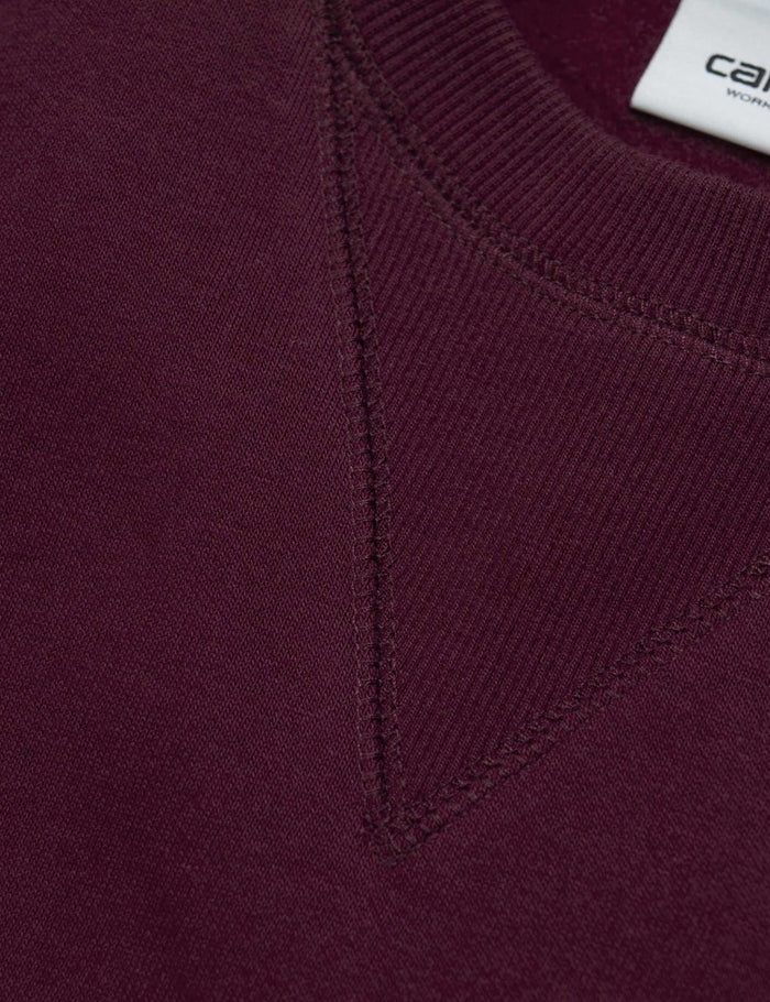 Carhartt-WIP Chase Sweatshirt - Merlot Red