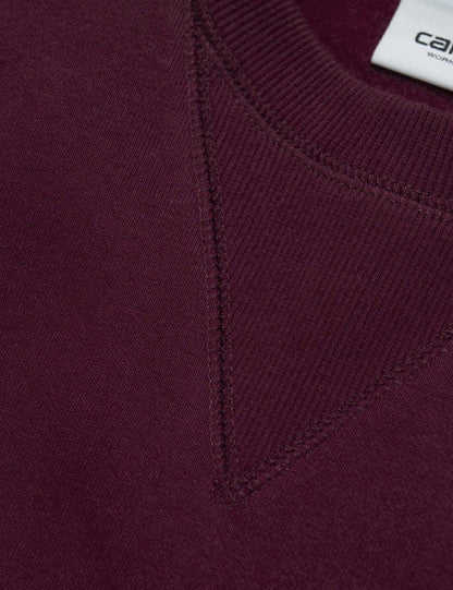 Carhartt-WIP Chase Sweatshirt - Merlot Red