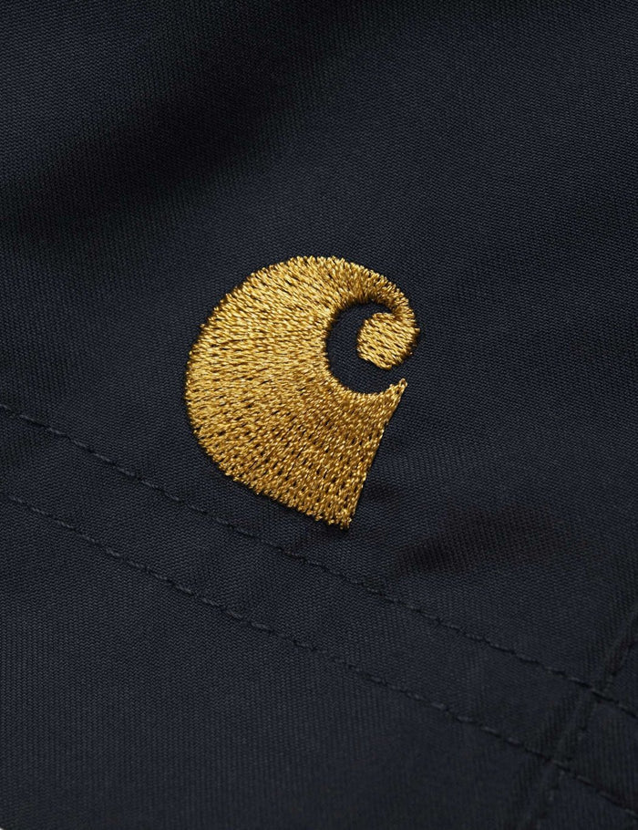 Carhartt-WIP Chase Swim Shorts - Black