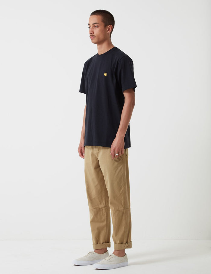 Carhartt-WIP Chase T-Shirt - Black
