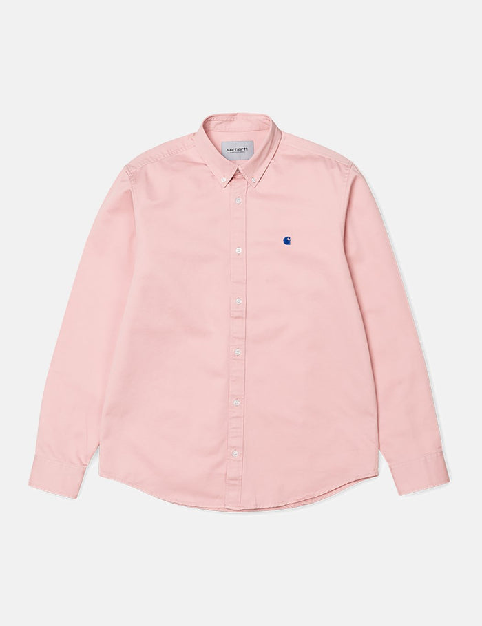 Carhartt-WIP Madison Shirt - Soft Rose Pink