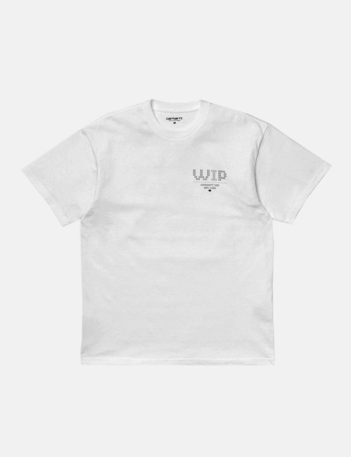 Carhartt-WIP Pilot T-Shirt - White/Black