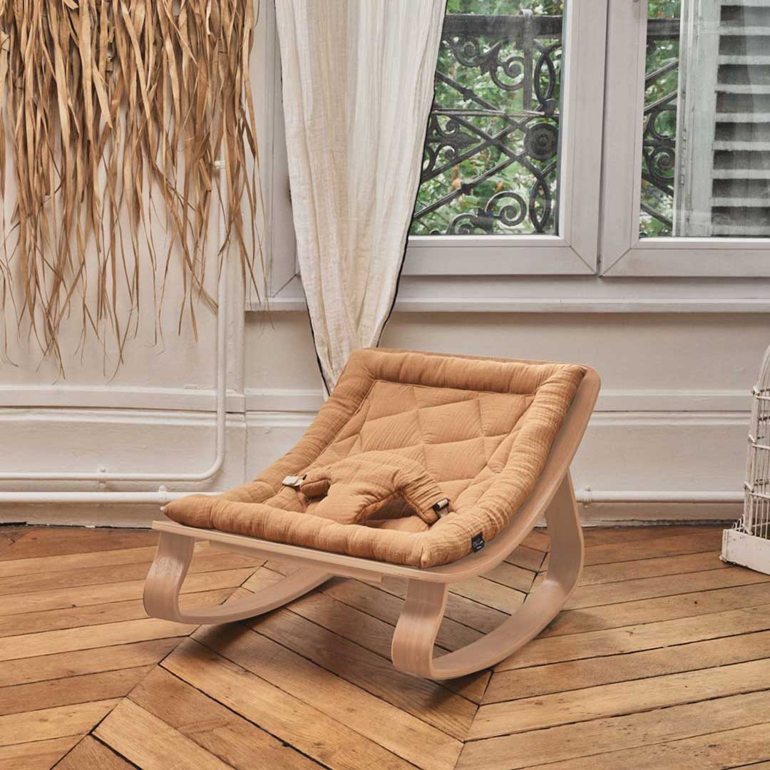 Charlie Crane LEVO Baby Rocker - Beech