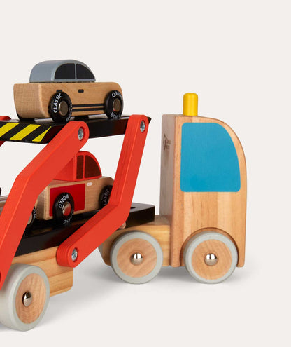 Classic World Wooden Car Transporter
