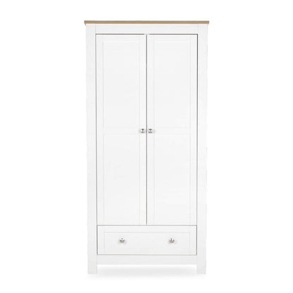 CuddleCo Burford Wardrobe - White/Oak