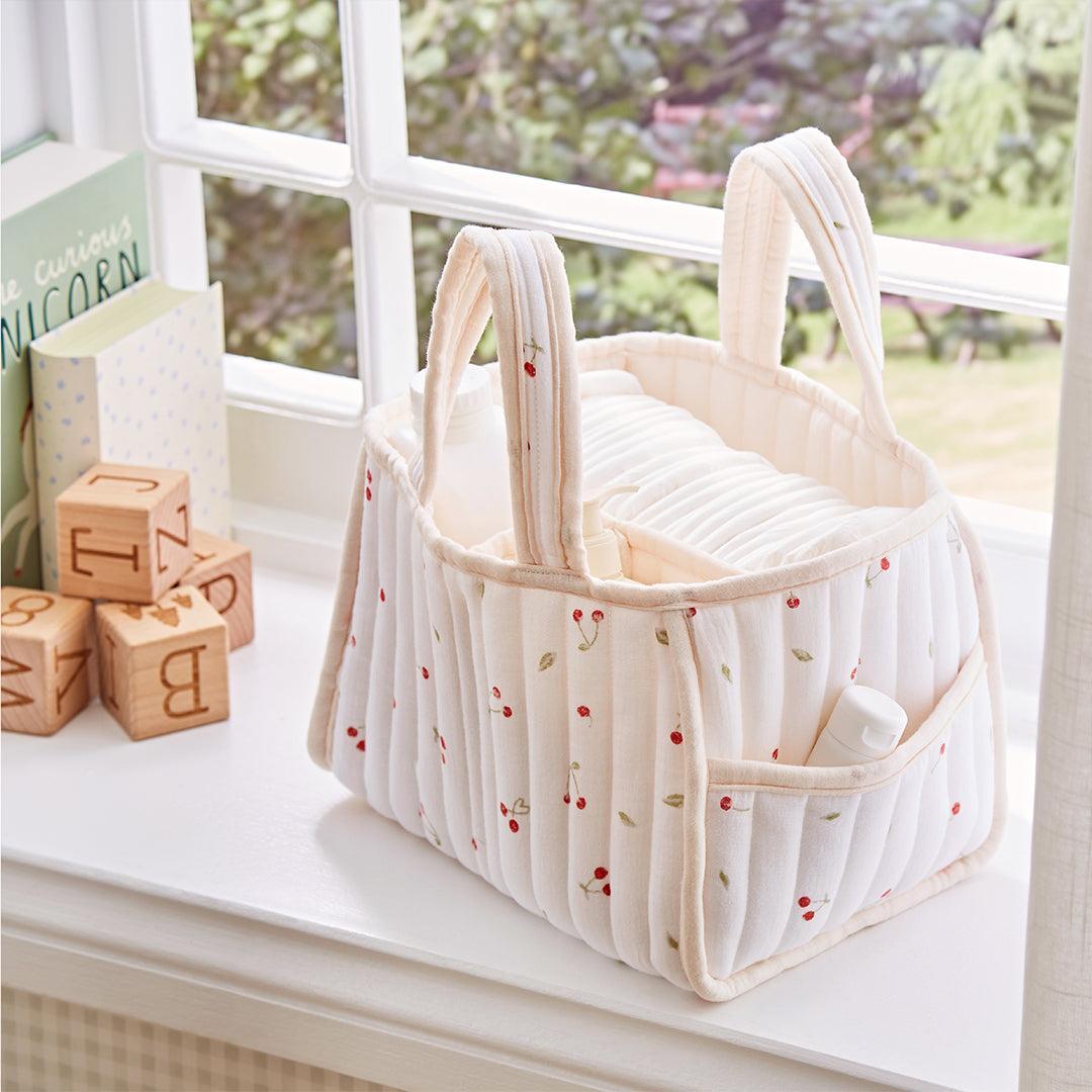 CuddleCo Changing Set - Ditsy Cherry