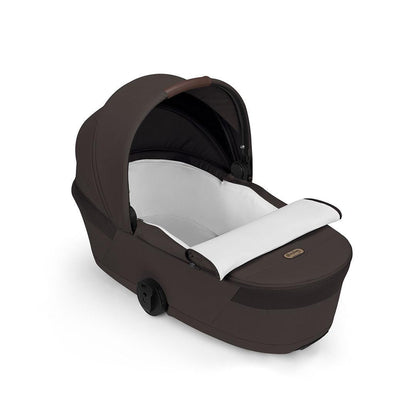 CYBEX Balios S Lux Pushchair + Fold Carry Cot - Chocolate Brown