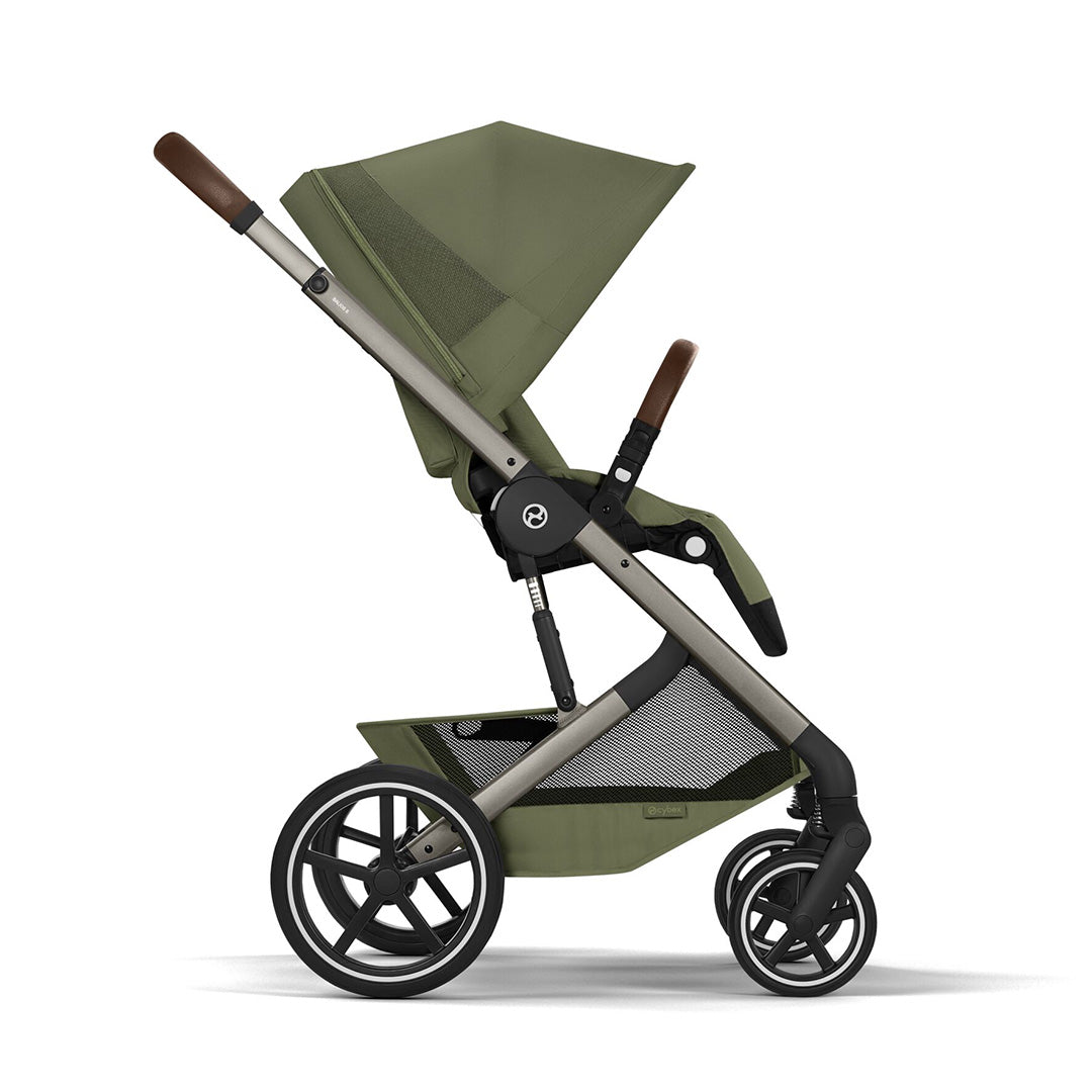 CYBEX Balios S Lux Pushchair + Fold Carry Cot - Moss Green