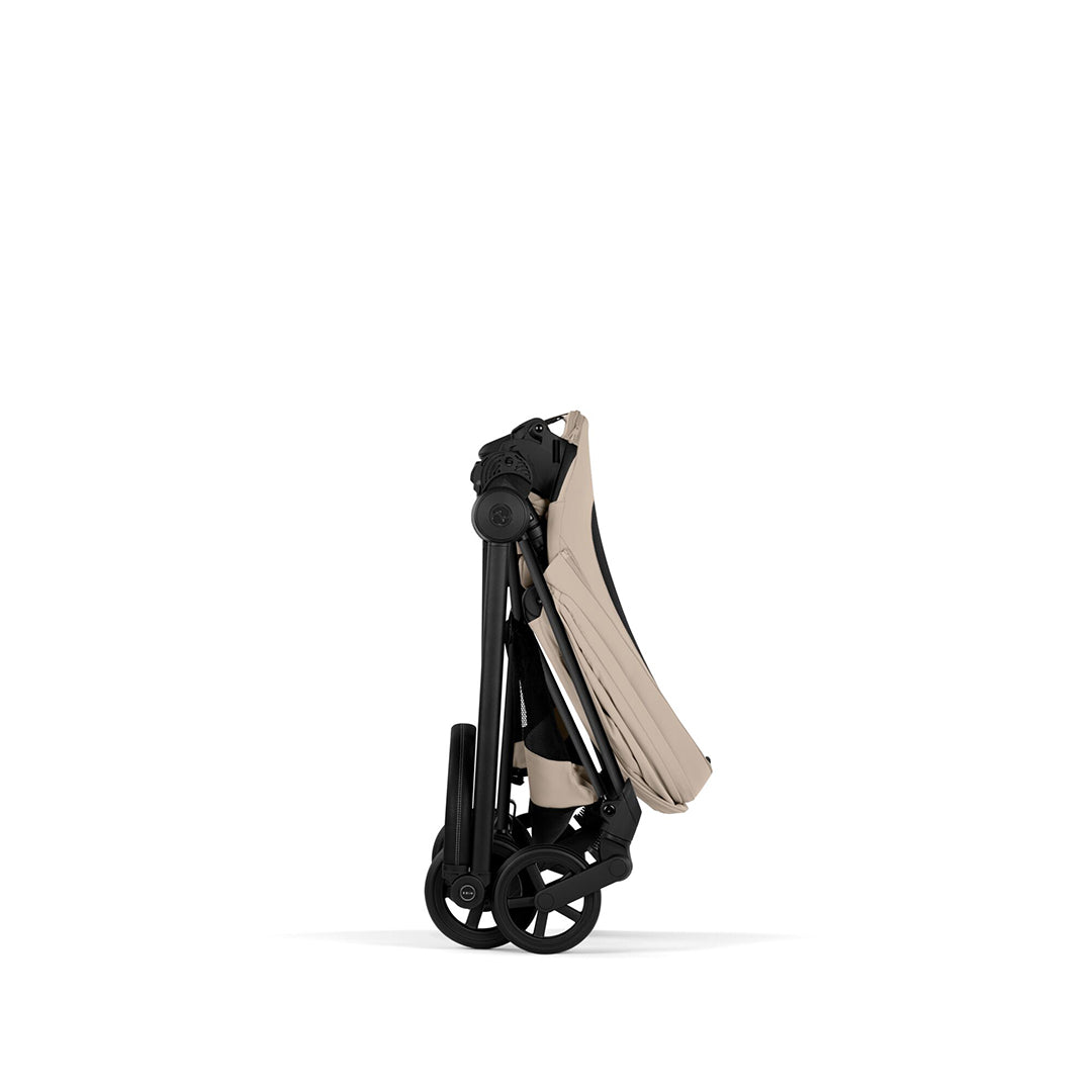 CYBEX Mios Comfort Pushchair & Foldable Carrycot - Cozy Beige/Black