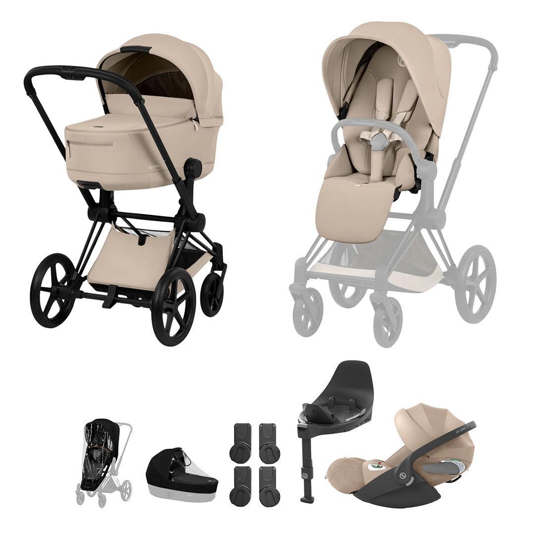 CYBEX PRIAM Fold Cot Travel System Bundle - Comfort