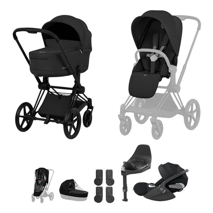 CYBEX PRIAM Fold Cot Travel System Bundle - Comfort