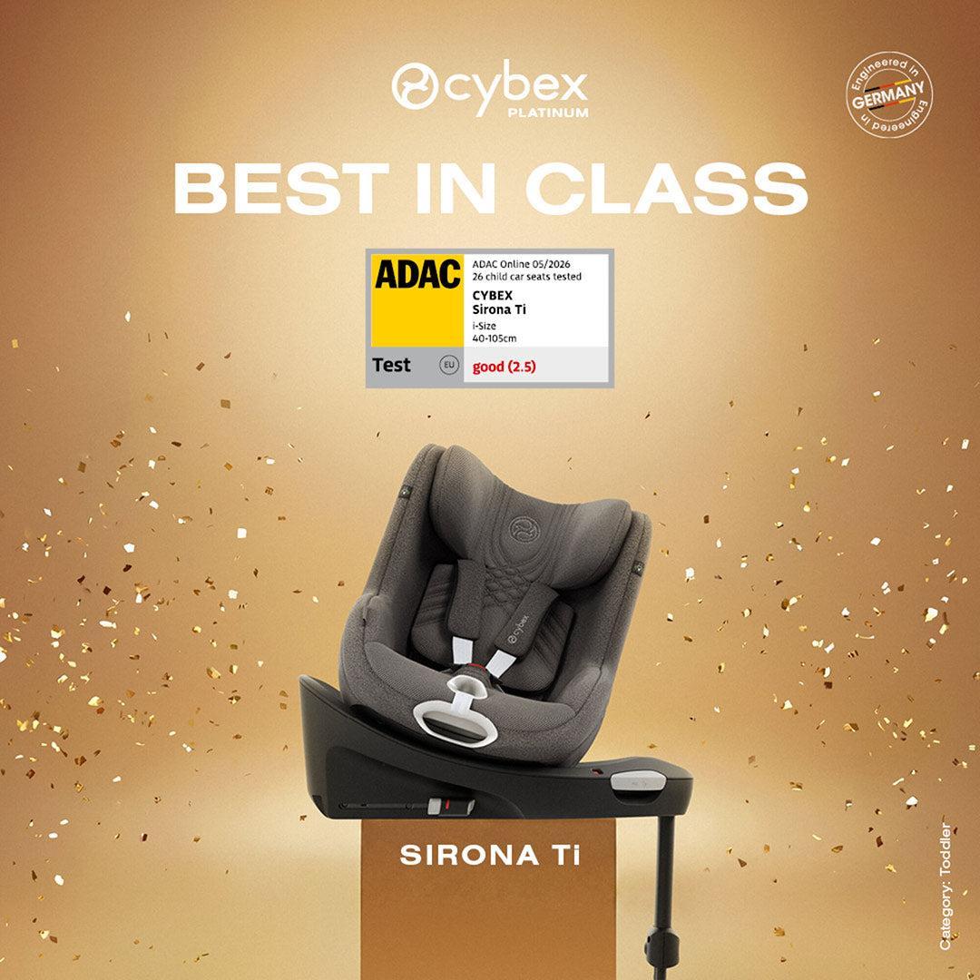 CYBEX Sirona Ti i-Size Plus Car Seat - Mirage Grey