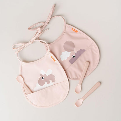 Done by Deer Foodie Easy Grip Baby Spoon - 3 Pack - Powder