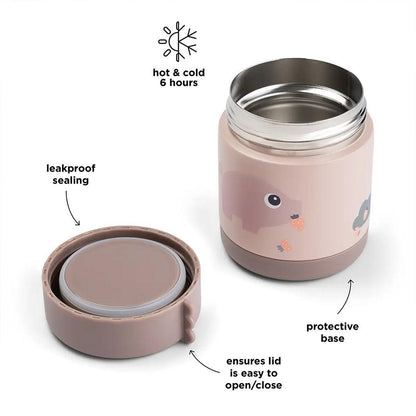 Done by Deer Insulated Food Jar - Tiny Farm Powder