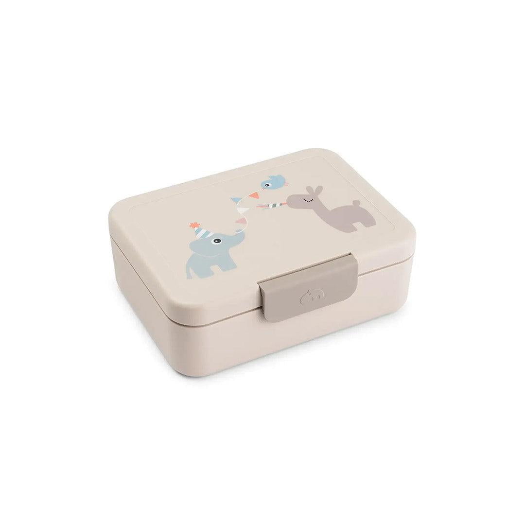 Done by Deer Lunch box w/divider - Celebration Sand