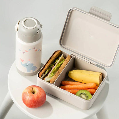 Done by Deer Lunch box w/divider - Celebration Sand