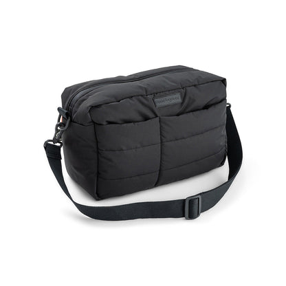 Done by Deer Quilted Stroller Bag - Black