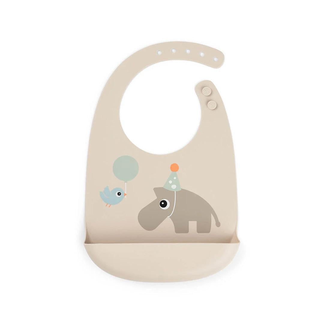 Done by Deer Silicone Bib - Celebration Sand