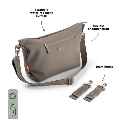 Done by Deer Stroller Bag - Taupe