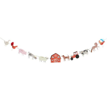 On the Farm Large Garland