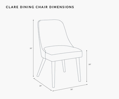 Clare Dining Chair - Strawberry Fields
