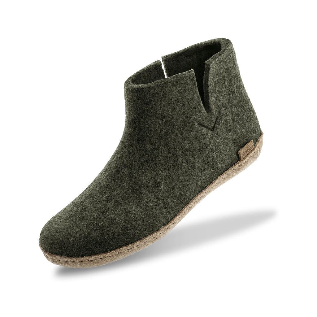 Boot with Leather Sole