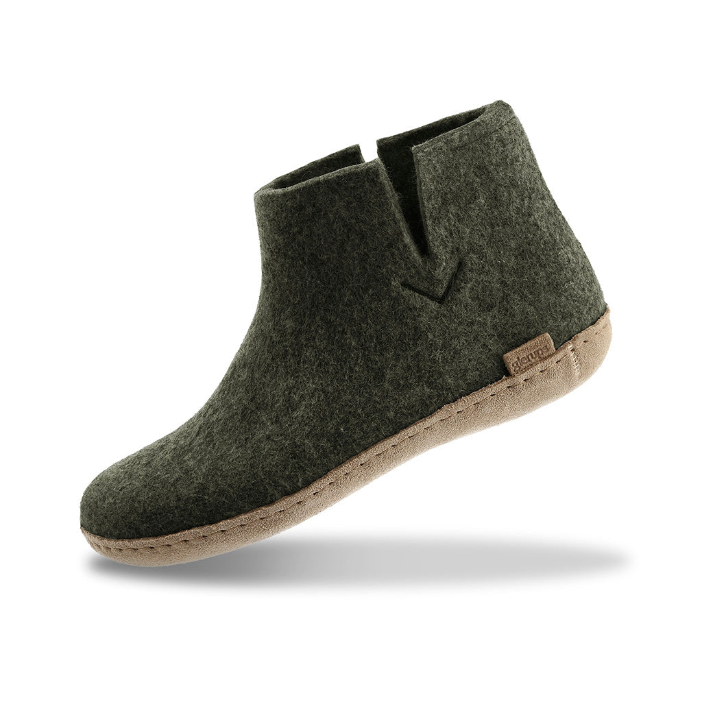 Boot with Leather Sole