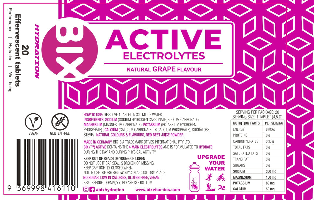 BIX Active - Electrolytes