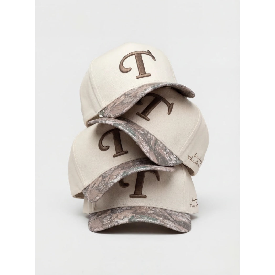 TEAMLTD - MONOGRAM SNAPBACK | Cream Camo