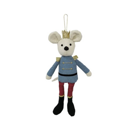 king mouse doll ornament