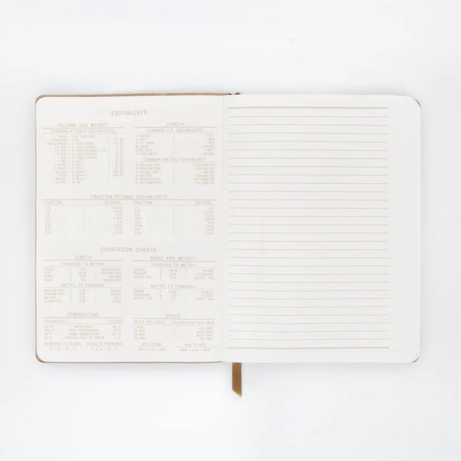 VEGAN SUEDE JOURNAL - MUSHROOM