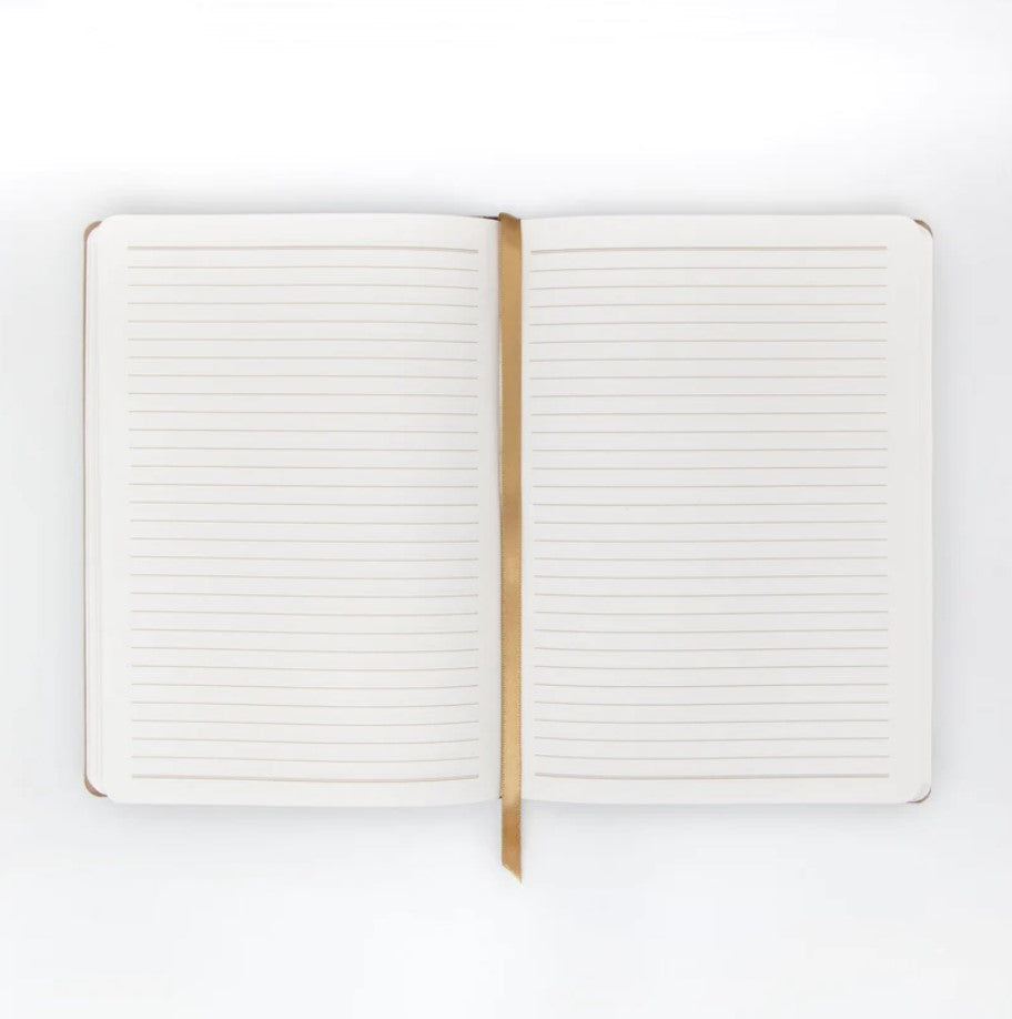VEGAN SUEDE JOURNAL - MUSHROOM
