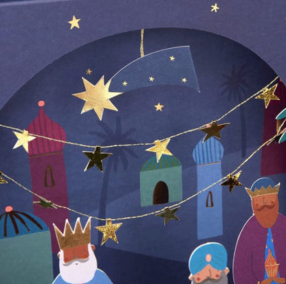 Nativity Paper Craft Advent Calendar
