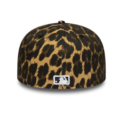 Pictured is this MLB Core Leopard New York Yankees 59FIFTY Fitted cap in black. 5