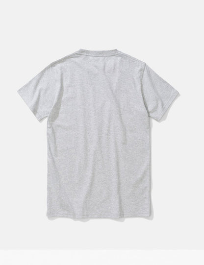 Norse Projects Niels Standard Logo T-Shirt - Light Grey Melange