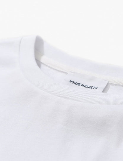 Norse Projects Niels Standard Logo T-Shirt - White