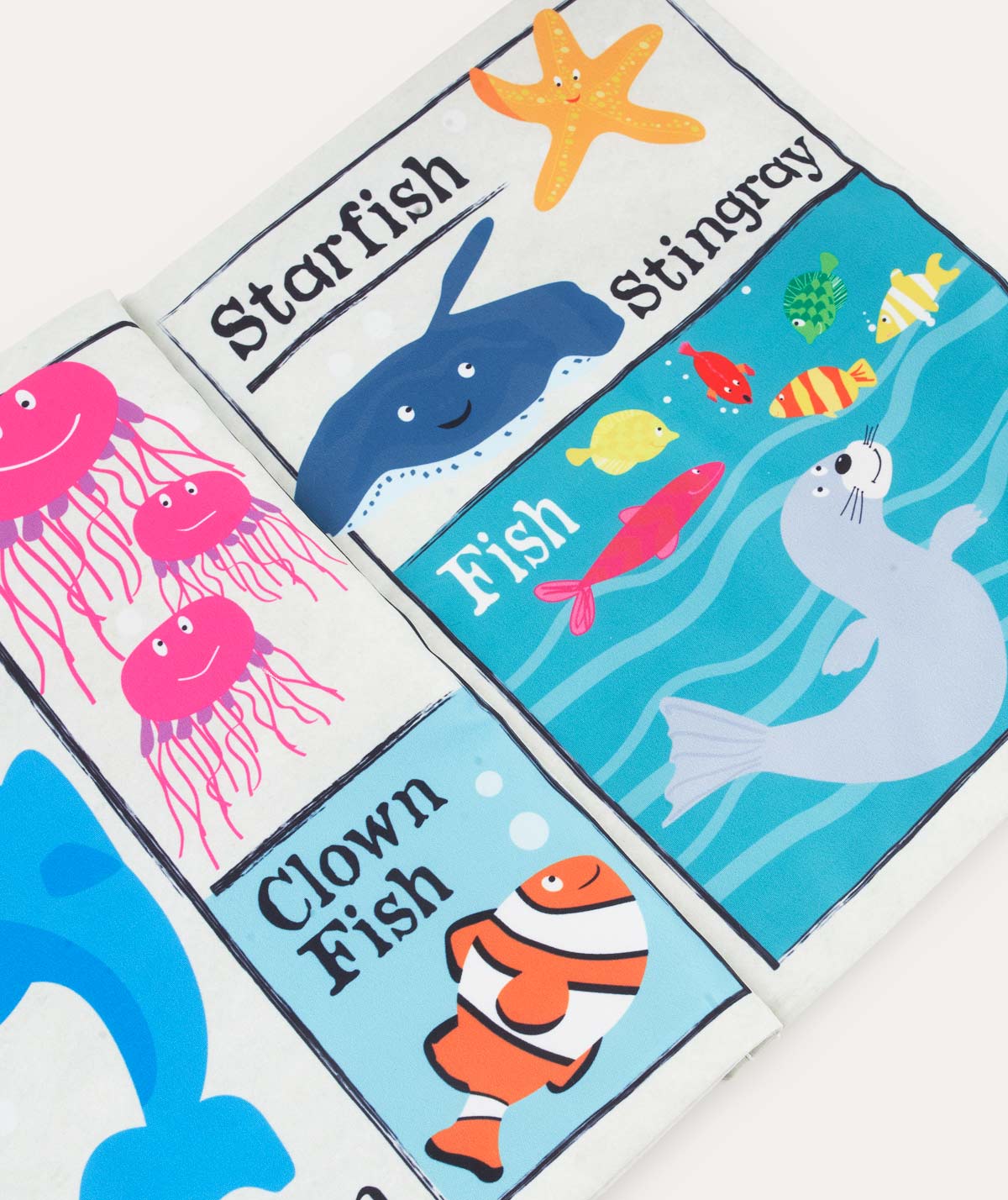Jo & Nic's Crinkly Cloth Books Under The Sea