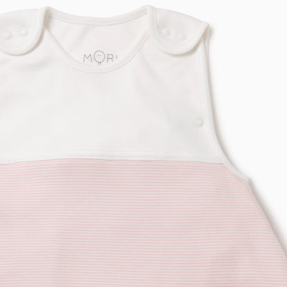 Clever Year Round Sleeping Bag 1.5 TOG - Blush Stripe
