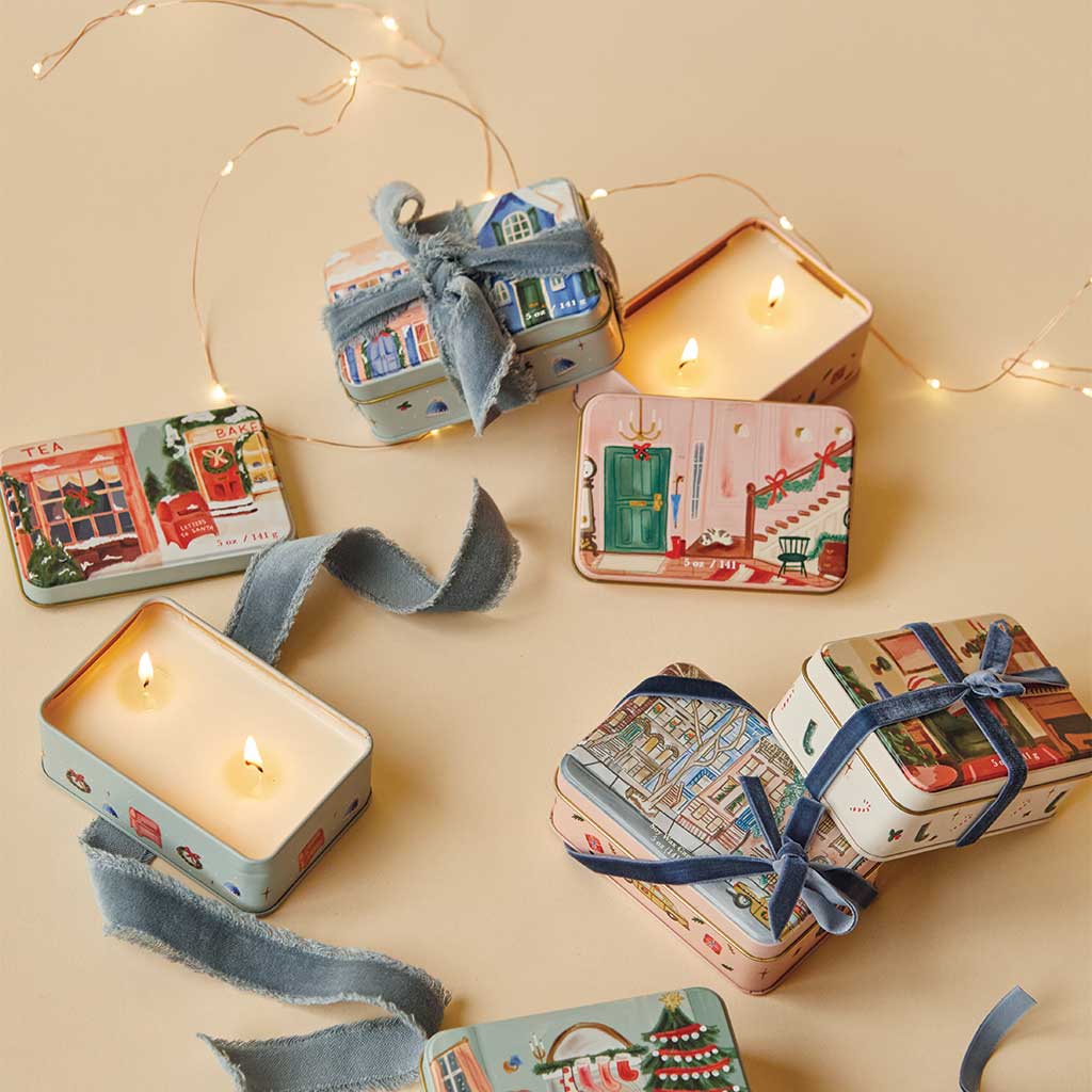 Christmas Tin Candle | Sweet Orange & Fir