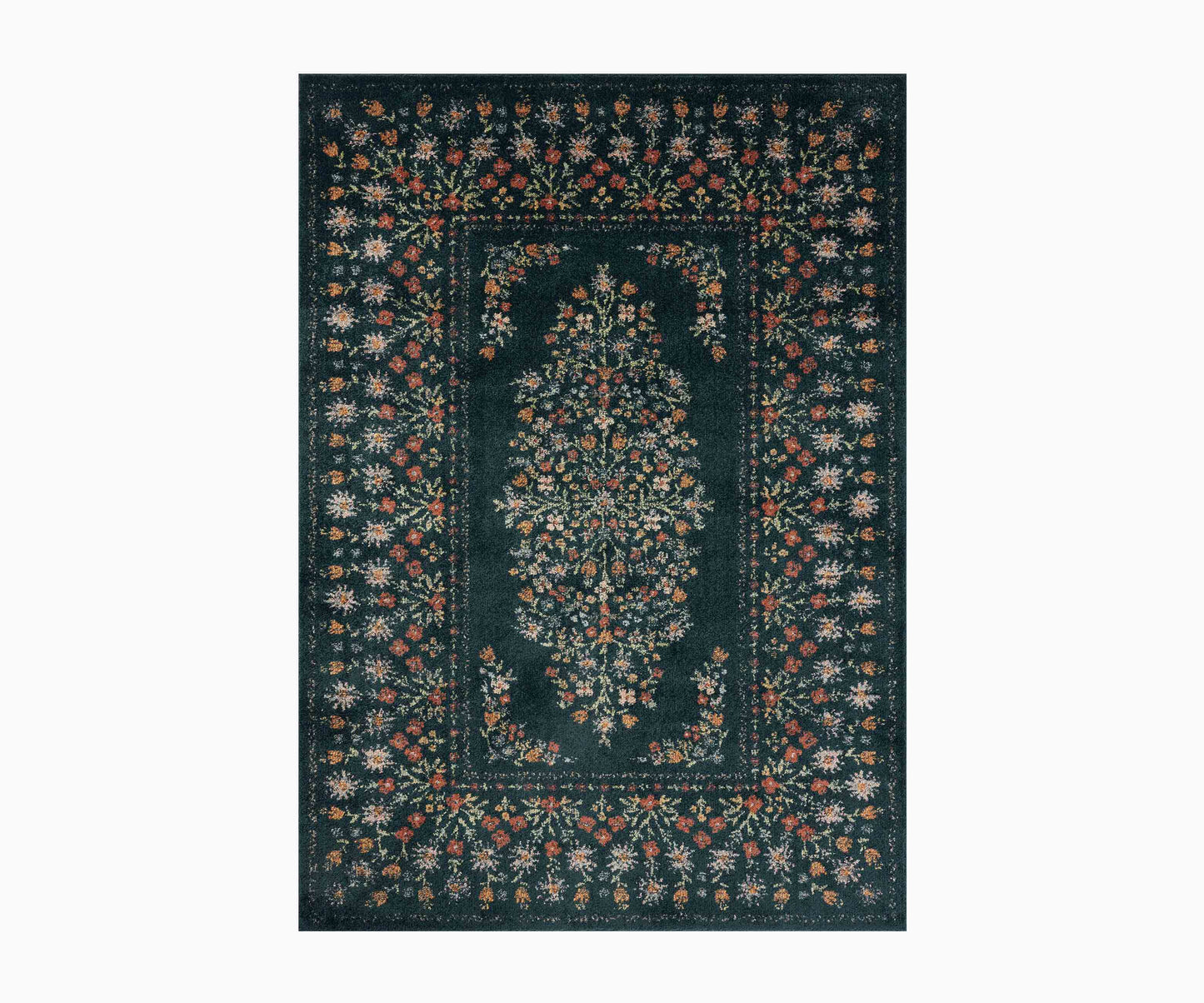 Laurel Eleanor Power Loomed Rug - Navy