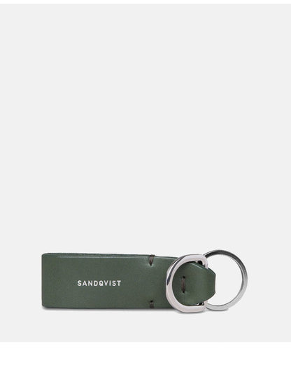 Sandqvist Joel Key Ring (Leather) - Green