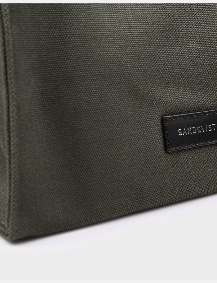 Sandqvist Sana Wash Bag - Beluga Green