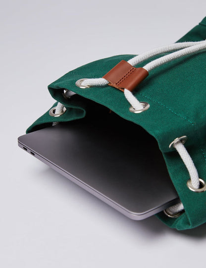 Sandqvist Stig Backpack (Canvas) - Forest Green