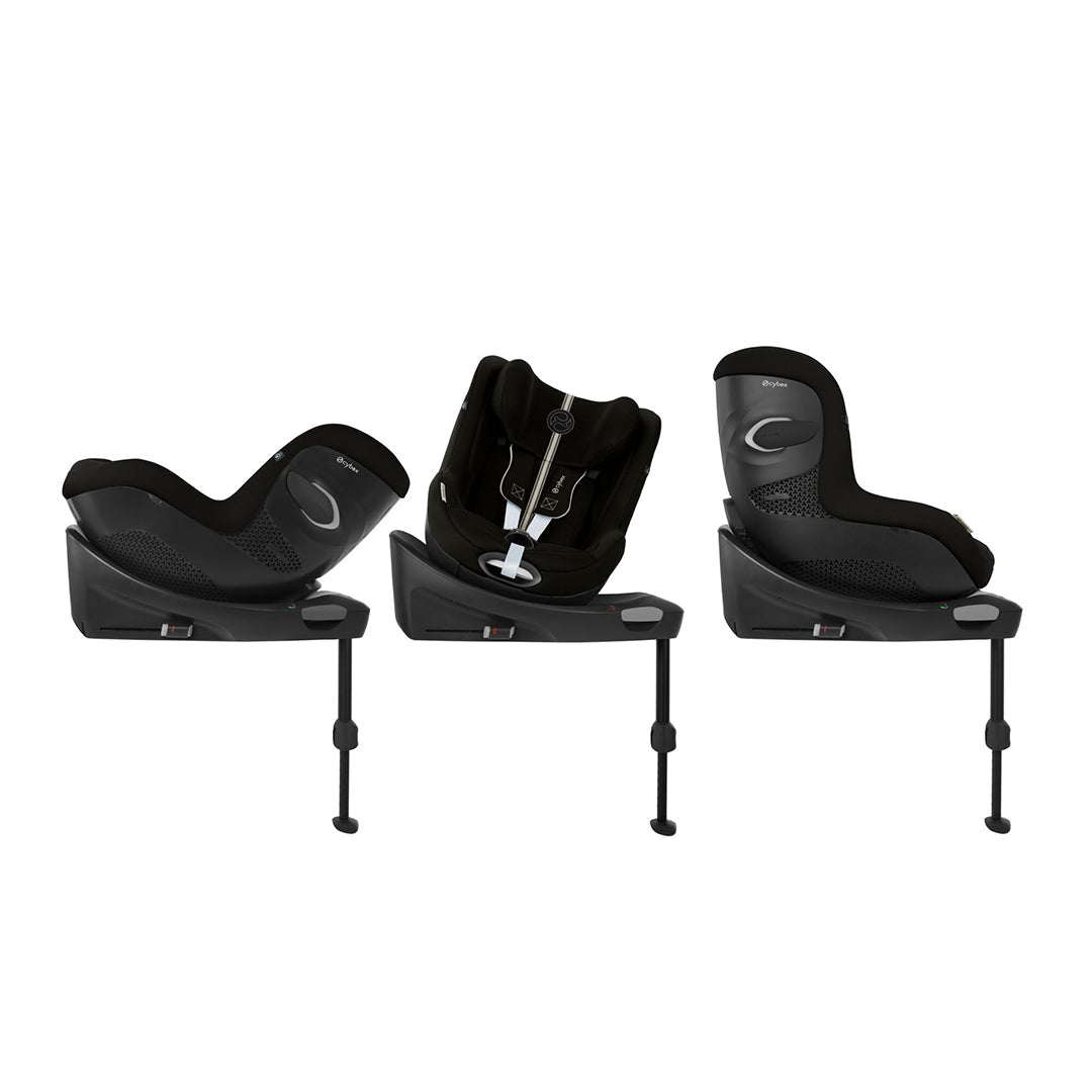 CYBEX Sirona Gi i-Size Plus Car Seat - Moon Black