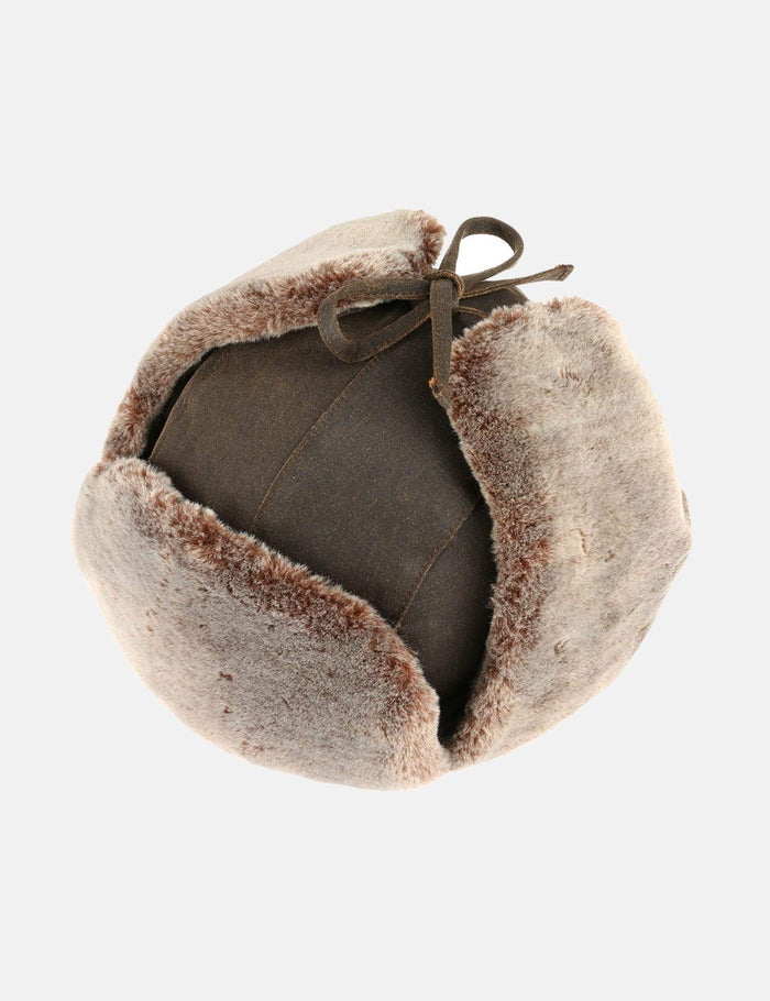 Stetson Aviator Trapper Hat (Cotton) - Brown