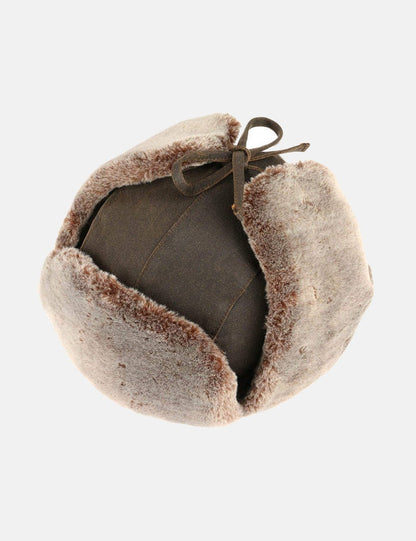 Stetson Aviator Trapper Hat (Cotton) - Brown