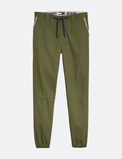 Tommy Jeans Pieced Jog Pant (Ripstop) - Cypress Green
